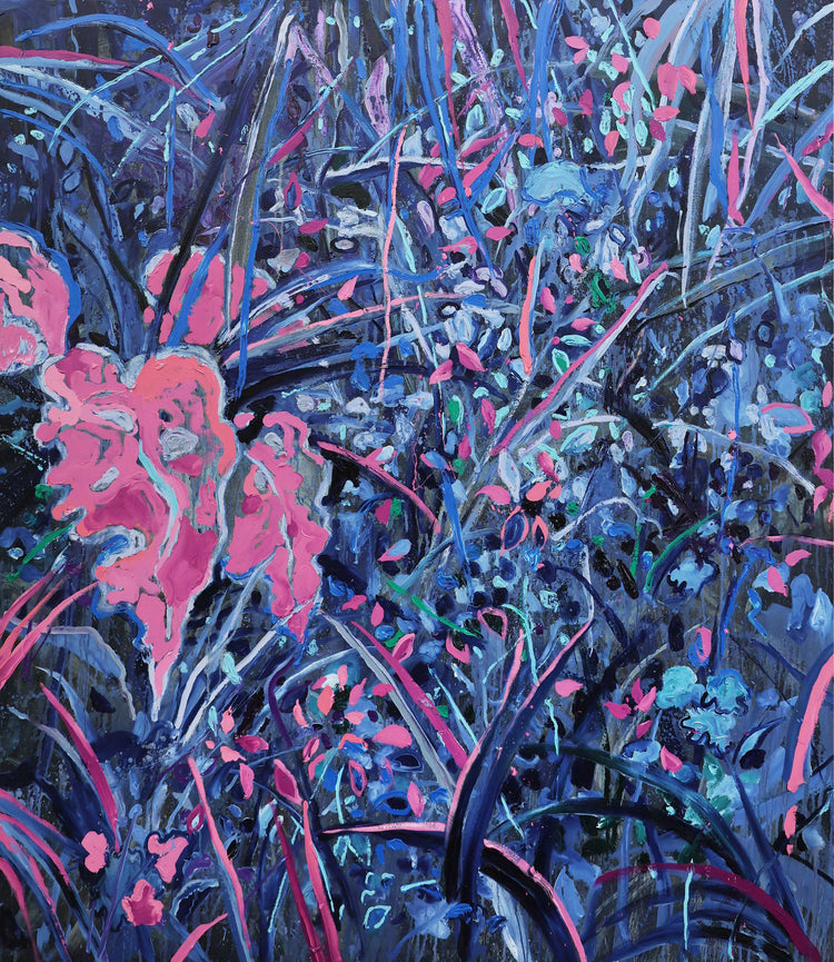 
Blue Depth by Dominic Virtosu: original work, 150x130cm / 59.06x51.18 in, oil on canvas, 2021