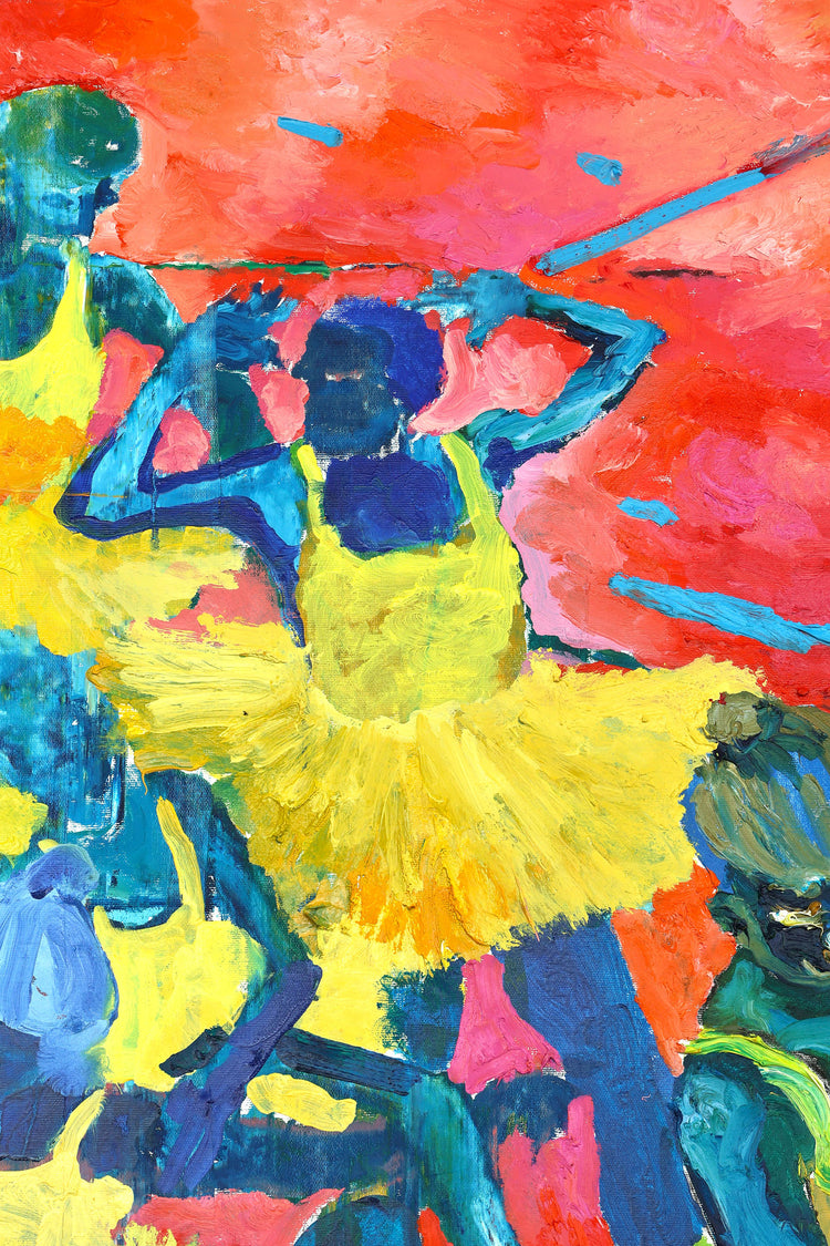 
Wishful Tempest by Dominic Virtosu: original work, 200x200 cm / 78.74x78.74 in , oil on canvas, 2023 (view 5)