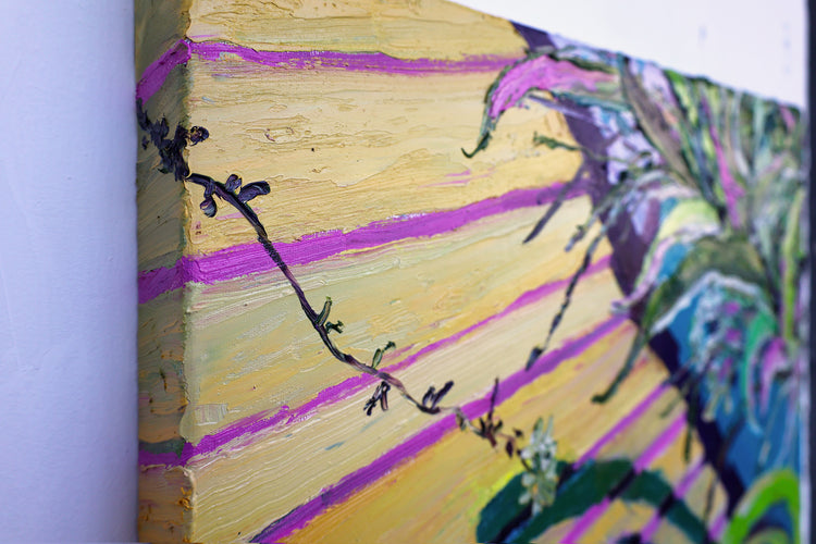 
Long Shadows by Dominic Virtosu: original work, 60x60 cm / 23.62x23.62 in, oil and spray paint on canvas, 2022 (view 14)