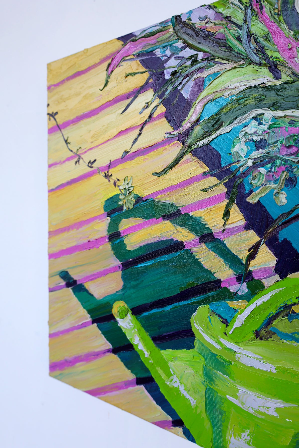 
Long Shadows by Dominic Virtosu: original work, 60x60 cm / 23.62x23.62 in, oil and spray paint on canvas, 2022 (view 10)