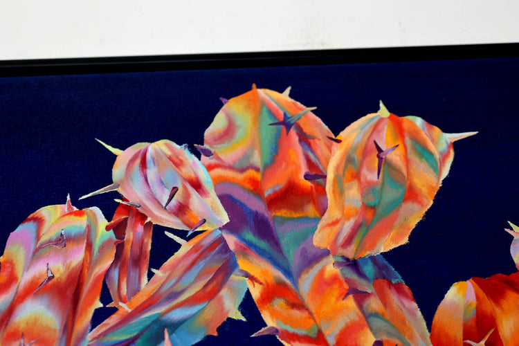 
Psychedelic Vision by Dominic Virtosu: original work, 100x80cm / 39.37x31.49 in, oil on canvas, 2022 (view 2)
