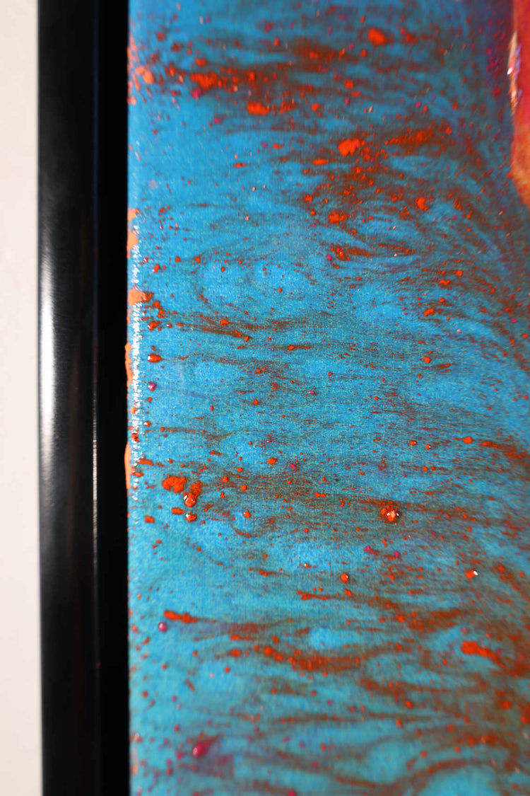 
Windy Color by Dominic Virtosu: original work, 130x100cm / 51.18x39.37 in, oil, spray paint, pigment and resin on canvas, 2022 (view 6)